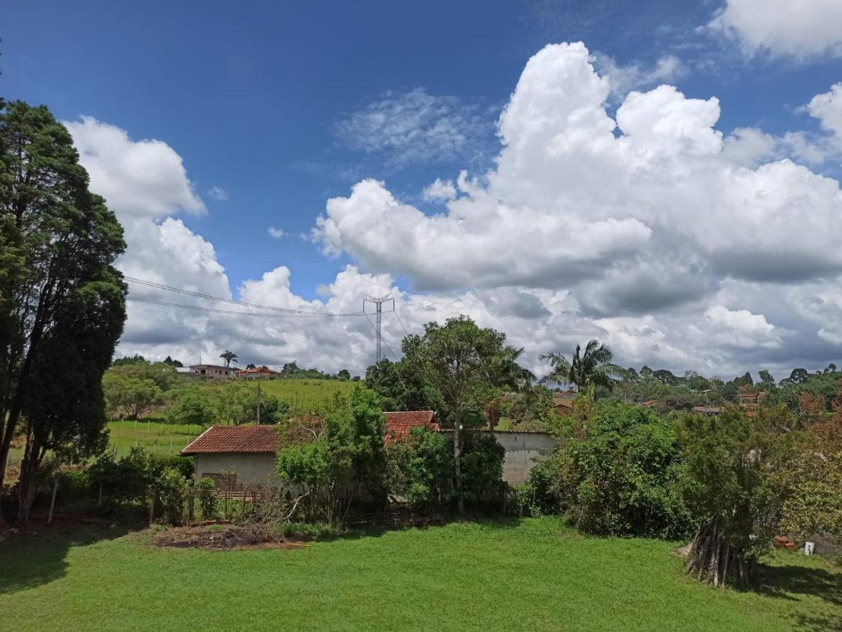 Chacara Em Ibiuna Sao Roque A 70Km De Sp Com Piscina E Wi-Fi Villa Eksteriør bilde